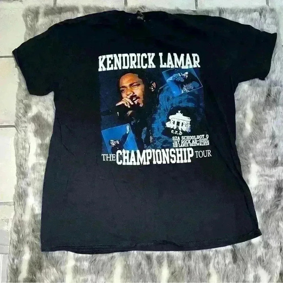 Kendrick Lamar The Championship Tour Concert 2018 sz XL SZA JAY ROCK AB SOUL - Picture 1 of 7